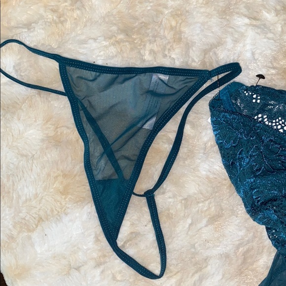 Oh là là Chéri Underwire Lace Babydoll W/G-String - Picture 6 of 7